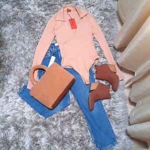 Topshop Straight Leg Editor Jean